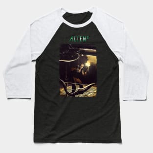 Alien 3. Ripley and the Xenomorph Baseball T-Shirt